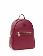 PC1541-Pierre Cardin Maroon Backpack