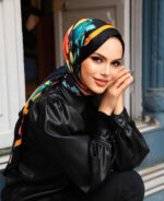 Elegant Flory Iranian Silk Scarf ALIRS-05