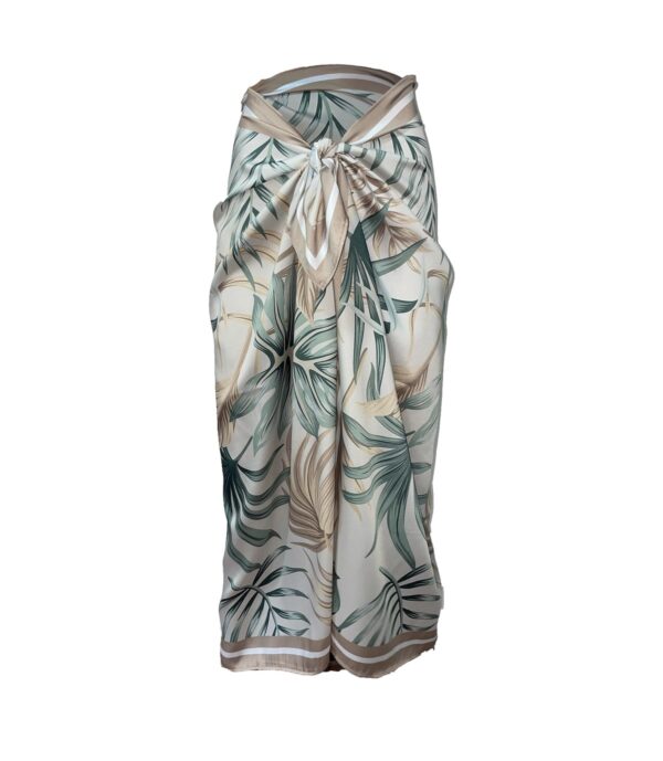 Bolder Tropical Satin Cover up