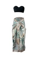 Bolder Tropical Satin Cover up