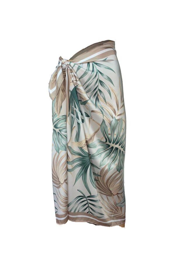 Bolder Tropical Satin Cover up