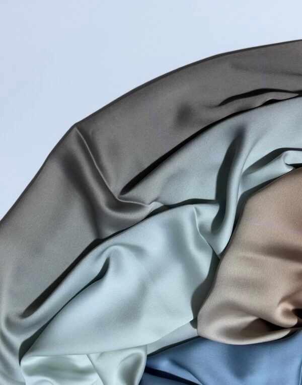Gradient Colours Silk Scarf-KRRNG-16