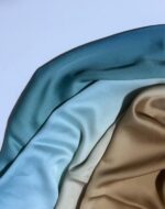 Gradient Colours Silk Scarf-KRRNG-14