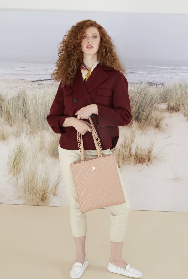 PC-1626 Pierre Cardin Shoulder Bag-Nude