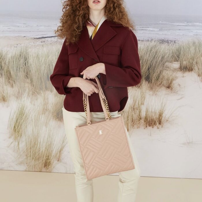 PC-1626 Pierre Cardin Shoulder Bag-Nude