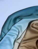 Gradient Colours Silk Scarf-KRRNG-14