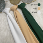 Natural Chiffon scarf