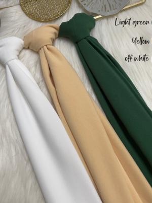 Natural Chiffon scarf