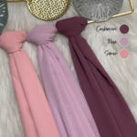 Natural Chiffon scarf