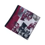 Leafy Satin Square Scarf BRSP3-02