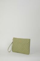 Pierre Cardin Olive Clutch Bag