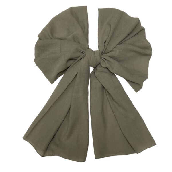 Turkish Crinkled Cotton Olive scarf
