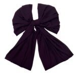 Turkish Crinkled Cotton Violet scarf