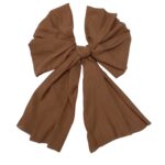 Crinkled Cotton Bronze scarf