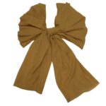 Turkish Crinkled Cotton Mustard scarf