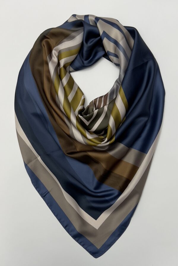 patterned satin scarf KRSS1-05