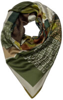 colourful satin scarf KRSS3-02