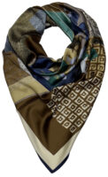 Satin square scarf KRSS3-09