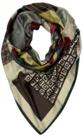 colourful satin scarf KRSS3-10