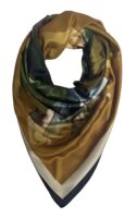 Splash satin scarf KRSS4-04