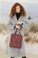 PC-1626 Pierre Cardin Bordo Shoulder Bag