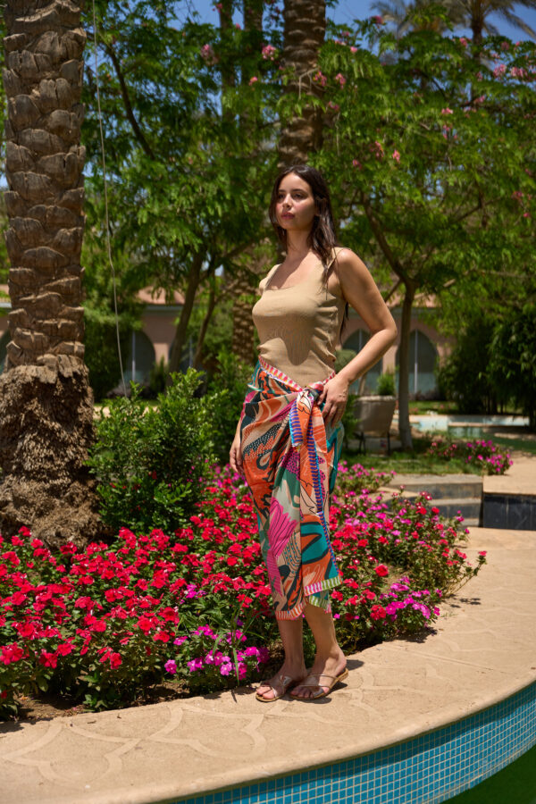 Bolder Elena Lucy Satin Cover up BDS-11