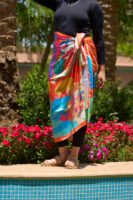Bolder Elena Happy Eyes Satin Cover up BDS-08