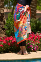 Bolder Elena Happy Eyes Satin Cover up BDS-08