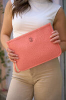 PC-1713 Pierre Cardin Coral Clutch Bag