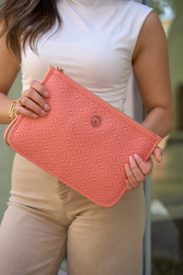 PC-1713 Pierre Cardin Coral Clutch Bag