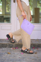 Pierre Cardin Clutch Bag-Lavender
