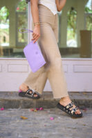 Pierre Cardin Clutch Bag-Lavender