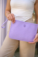 Pierre Cardin Clutch Bag-Lavender