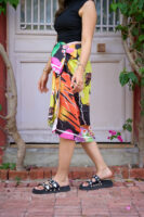 Bolder Elena Naomi Flower Satin Cover up BDS-07