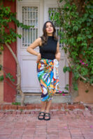 Bolder Elena Linda Tukan Satin Cover up BDS-02