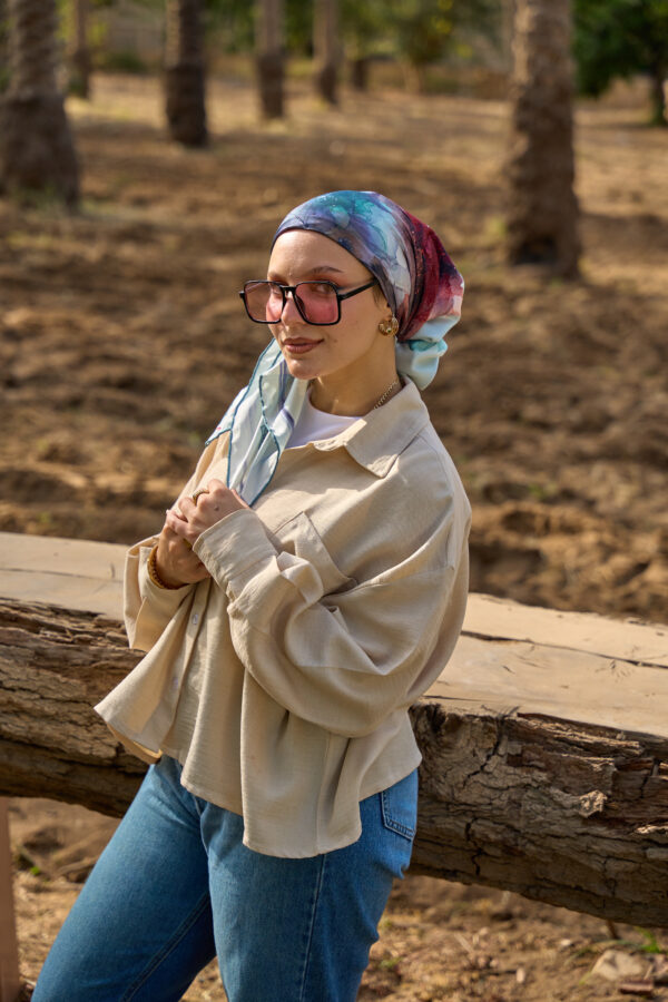 Satin Square Scarf CSPSS-05