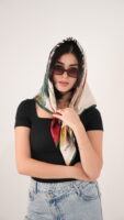 Satin Square Scarf CZBSS-09