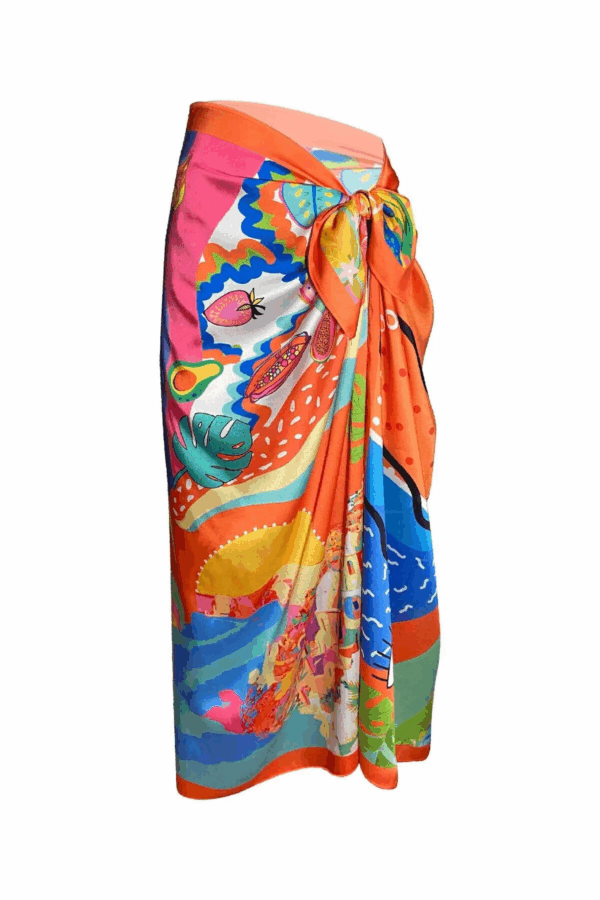 Bolder Elena Happy Eyes Satin Cover up BDS-08