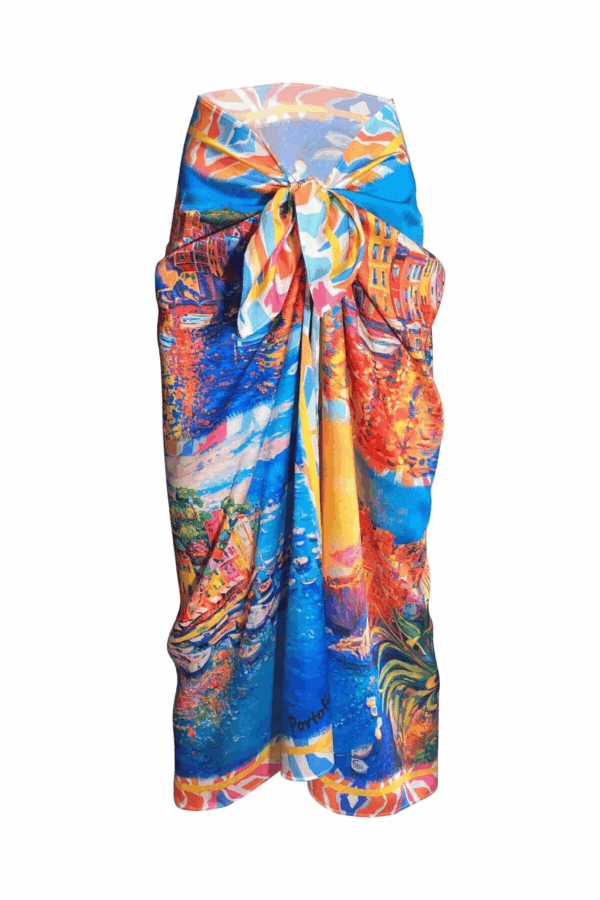 Bolder Elena Portofino Satin Cover up BDS-04