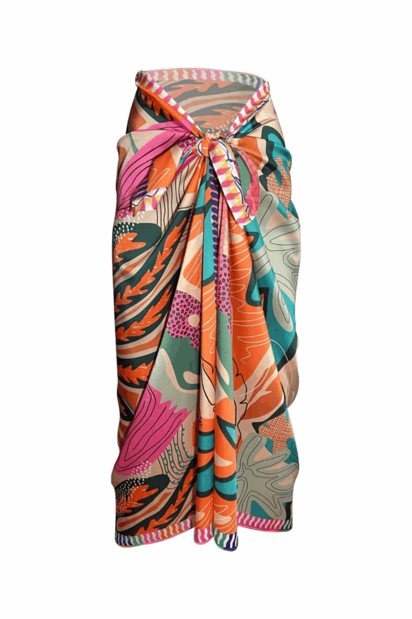 Bolder Elena Lucy Satin Cover up BDS-11