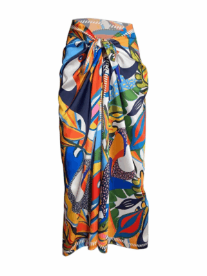Bolder Elena Linda Tukan Satin Cover up BDS-02