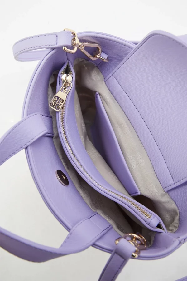 PC-1738 Pierre Cardin Beige Lavender Shoulder Bag
