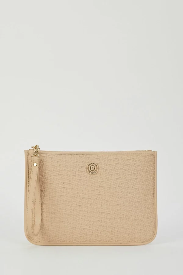 PC-1713 Pierre Cardin Nude Clutch Bag