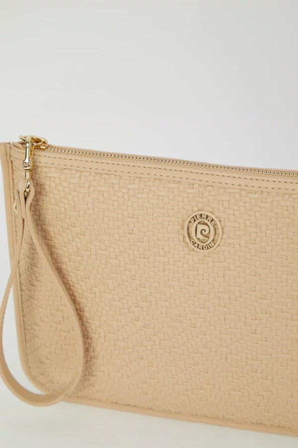 PC-1713 Pierre Cardin Nude Clutch Bag