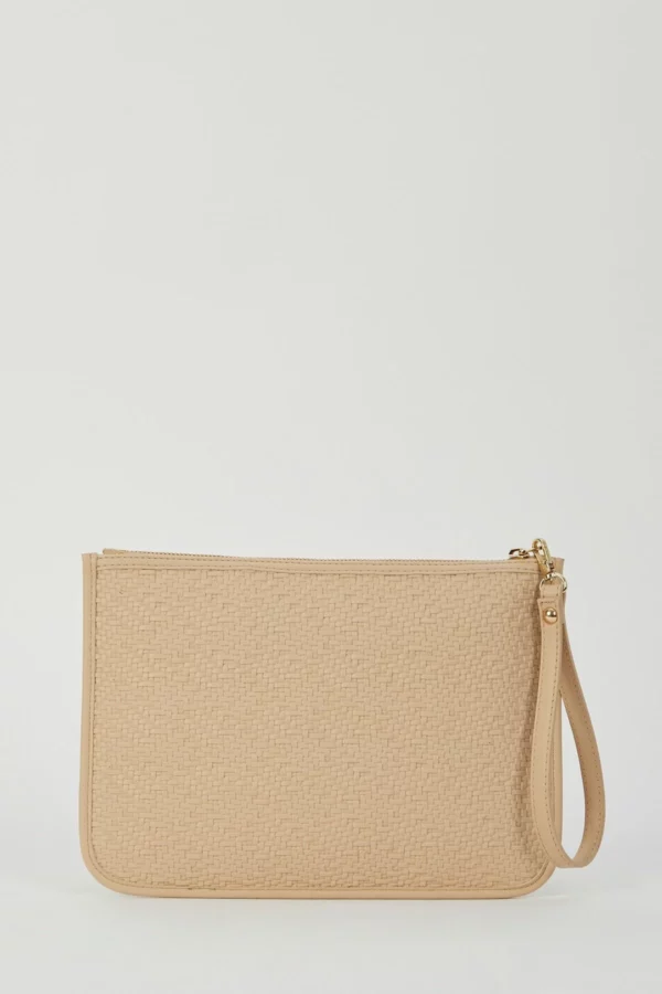 PC-1713 Pierre Cardin Nude Clutch Bag