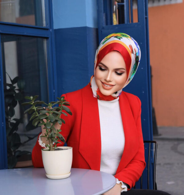 Elegant Iranian Silk Scarf ALIRS-15