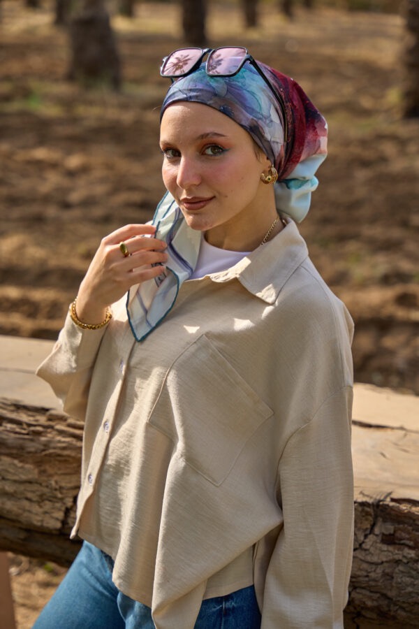 Satin Square Scarf CSPSS-05
