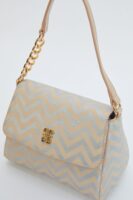 PC-1969 Pierre Cardin beige shoulder bag