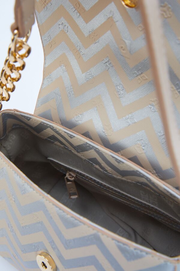 PC-1969 Pierre Cardin beige shoulder bag