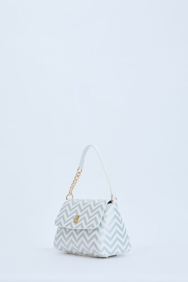 PC-1969 Pierre Cardin white shoulder bag